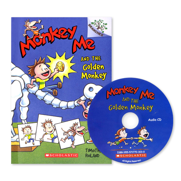 SC-MONKEY ME #1:MONKEY ME AND THE GOLDEN MONKEY (WITH CD) (NEW) 대표이미지